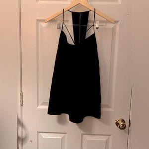 3 for $25❤️ Under armor Black racer back tank, size L